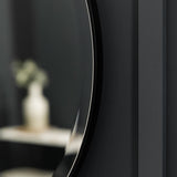 Gallery Ostia black dual mirror, UK version