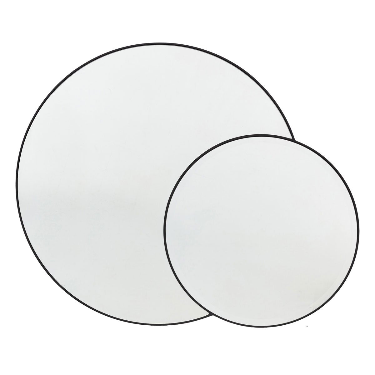 Gallery Ostia black dual mirror, UK version