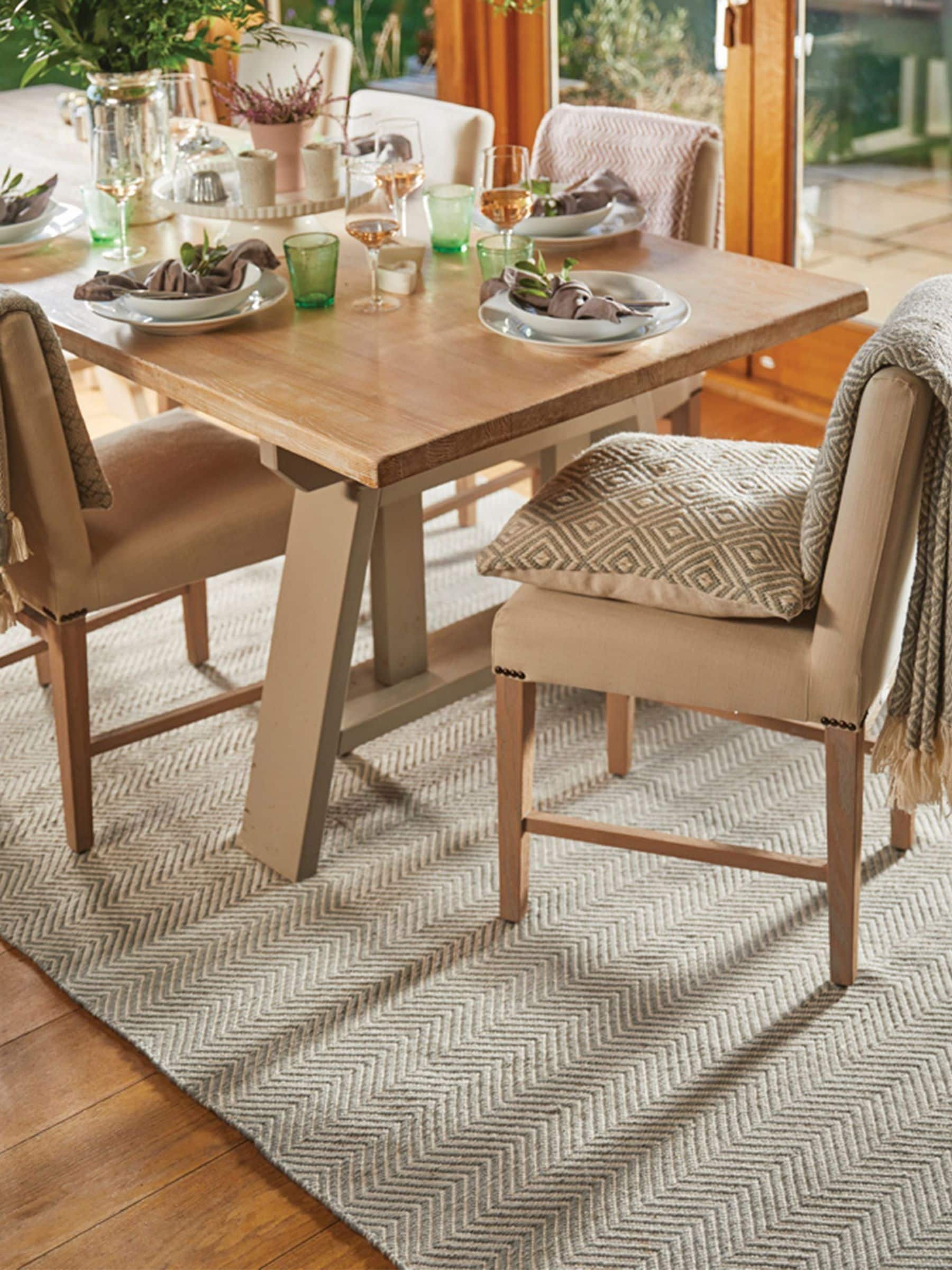 My Mat Natural Herringbone Woven Indoor/Outdoor Rug
