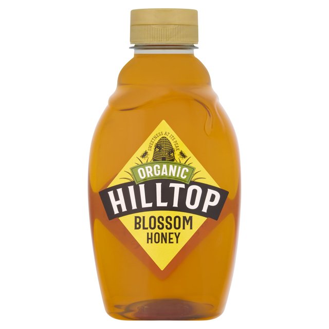 Hilltop Honey Organic Blossom Squeezy    340g