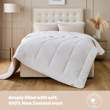 Silentnight heavyweight wool duvet super king size - British product