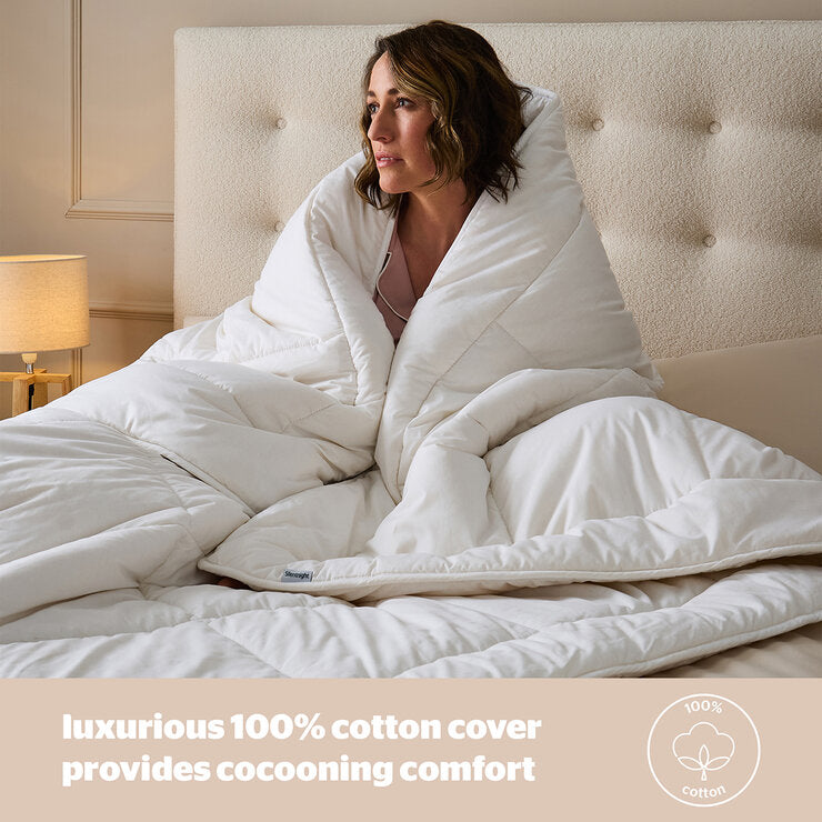 Silentnight heavyweight wool duvet super king size - British product
