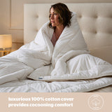 Silentnight heavyweight wool duvet super king size - British product