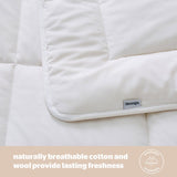 Silentnight Natural Wool Lightweight Duvet double size, UK version