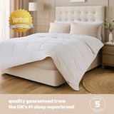 Silentnight natural wool duvet, lightweight and hypoallergenic (British brand)