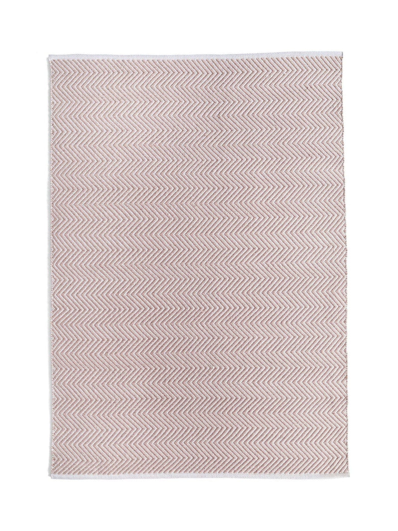 My Mat Rose Herringbone rug - British product