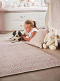 My Mat Rose Herringbone rug - British product
