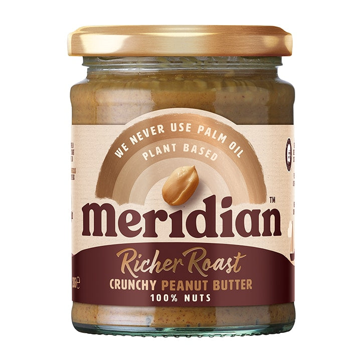 Meridian Deep Roast Crunchy Peanut Butter 280g Peanut Butter Holland&Barrett   