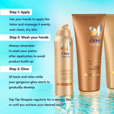 Dove Dermaspa Gradual Tan Lotion Medium To Dark 200ml GOODS Superdrug   