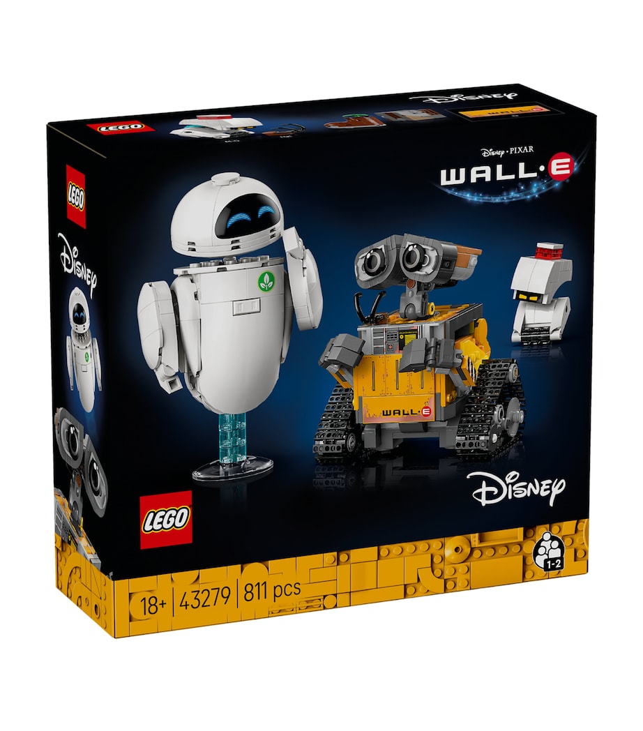 Lego Disney Pixar WALL-E and EVE building kit, UK version