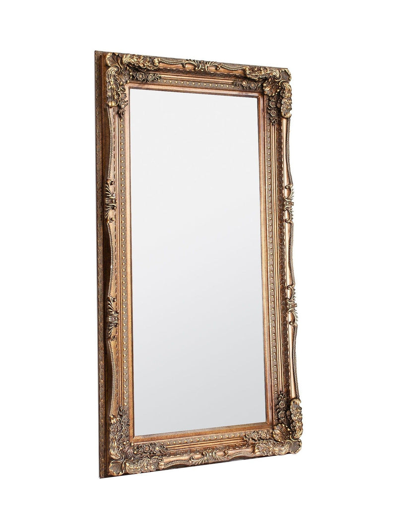 Gallery Home Gold Oxford Leaner Mirror 175.5cm x 89.5cm, UK version