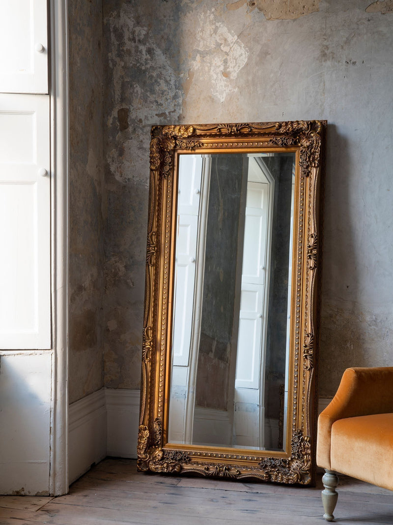 Gallery Home Gold Oxford Leaner Mirror