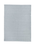 My Mat Sky Grey herringbone woven rug - British product