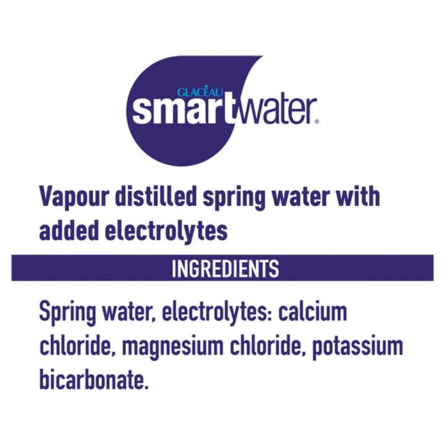 Glaceau Smartwater   12 x 600ml GOODS M&S   