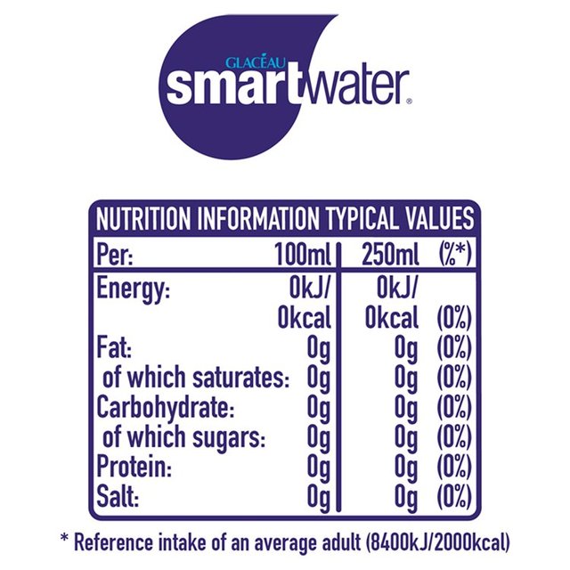 Glaceau Smartwater   12 x 600ml GOODS M&S   