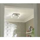 Argos Home Mira Chrome 4 light bathroom cube spotlights - British product