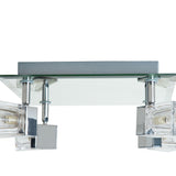 Argos Home Mira Chrome 4 light bathroom cube spotlights - British product