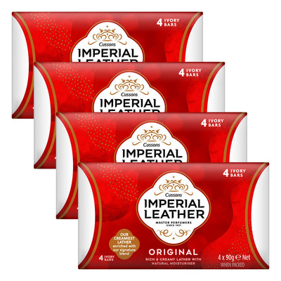 Imperial Leather Original Soap Bar 4 x 90g
