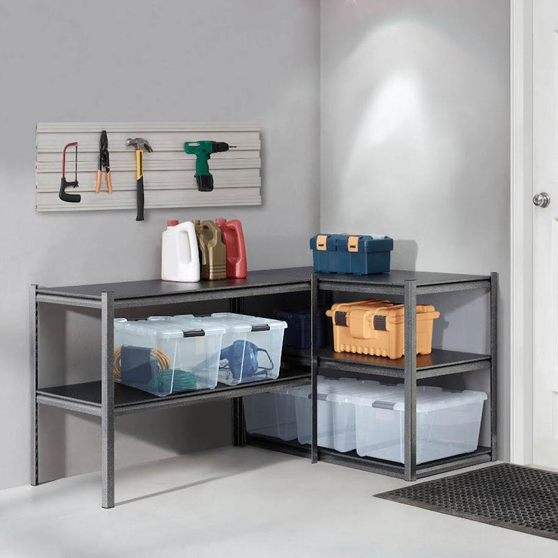 Gorilla heavy duty storage shelf rack with 5 tiers, UK version