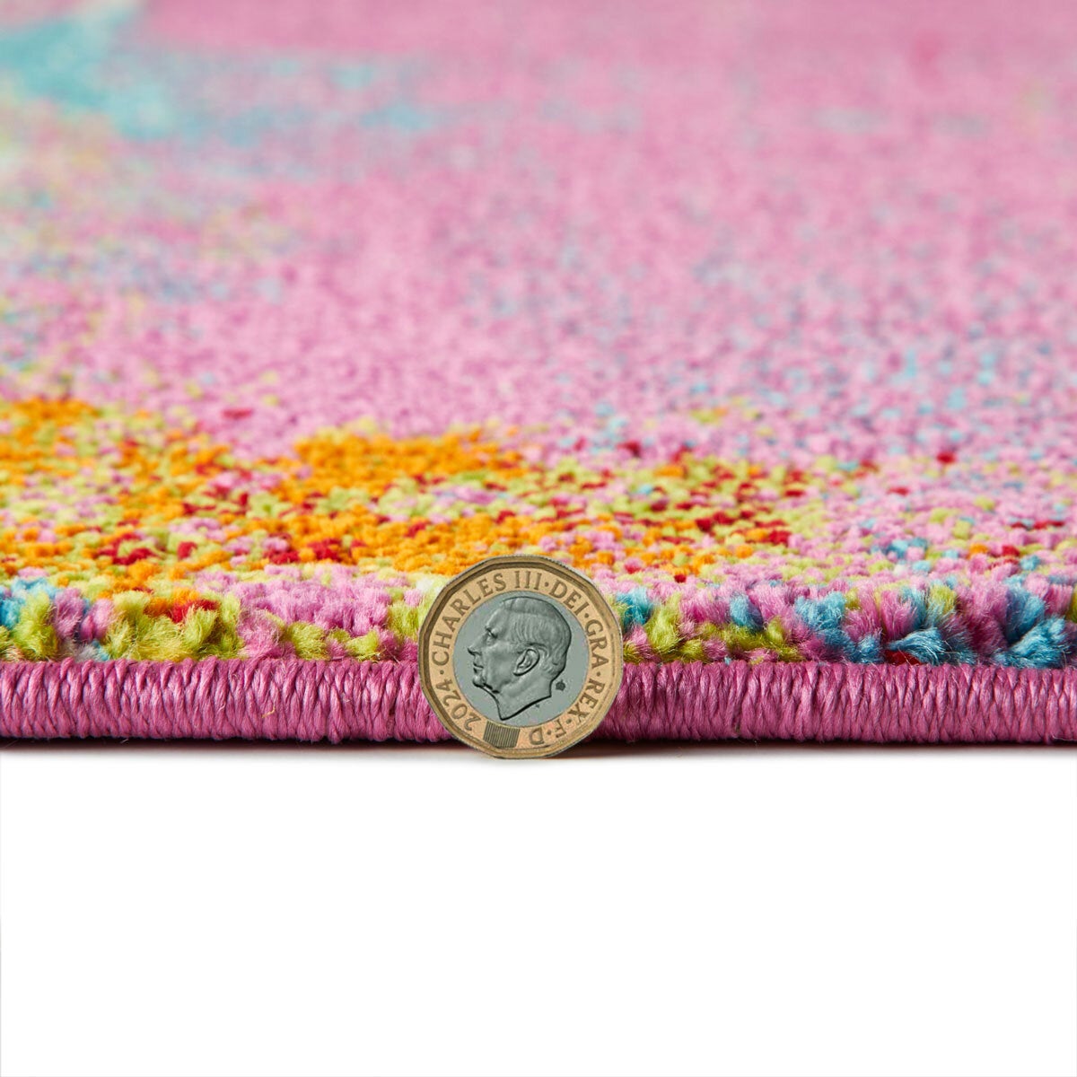 Concept Looms Art Garden Multicolour Rug - British product