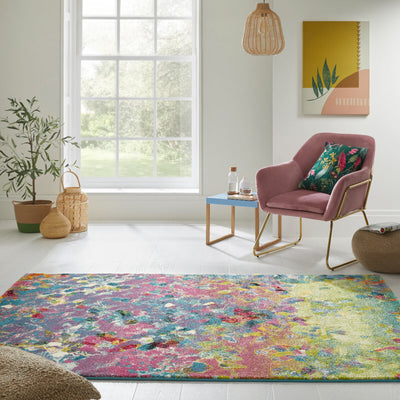 Costco UK سجادة منطقة Concept Looms Art Meadow متعددة الألوان بمقاسات متوسطة وكبيرة - اشترِ عبر الإنترنت من McGrocer