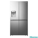 Hisense RQ760N4SASE, Multidoor Fridge Freezer, E Rating in Stainless Steel GOODS Costco UK