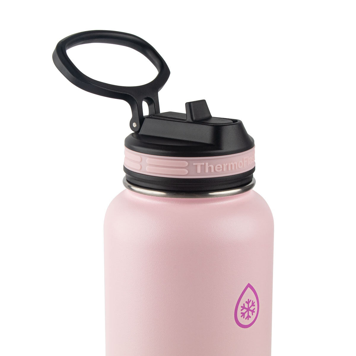 Thermoflask زجاجة مياه معزولة 1.1 لتر عبوة من قطعتين، نسخة المملكة المتحدة