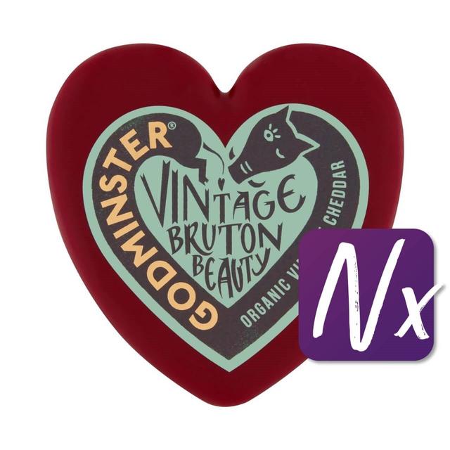 Godminster British Heart-Shaped Vintage Organic Cheddar   200g GOODS M&S   