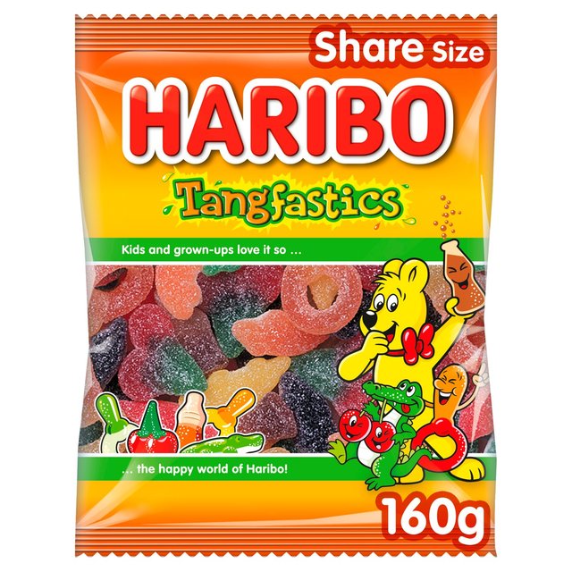 Haribo Tangfastics Fizzy Sweets Sharing Bag   160g GOODS M&S   