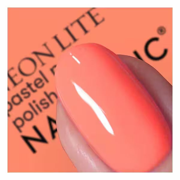 Nails.INC Brighton Grove neon polish 14ml, imported from the UK