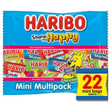 Haribo Share the Happy Sweets 22 Treatsize Mini Bags   352g GOODS M&S   