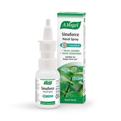 بخاخ الأنف A.Vogel Sinuforce بالمنثول لتخفيف الاحتقان 20 مل