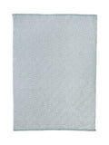 My Mat Sky Grey Diamond Woven Rug, imported from the UK