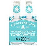 Fentimans Naturally Light Tonic Water   4 x 200ml GOODS M&S   