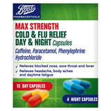 Boots Max Strength Cold and Flu Day and Night Capsules - 12 day and 4 night GOODS Boots   