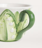 Les-Ottomans ceramic teacup Lily of the Valley, UK version