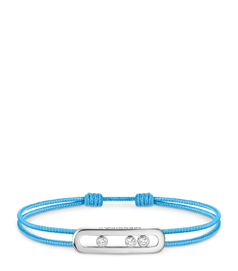Messika Care(s) Weißgold-Diamantarmband 0,09 Karat - Britisches Produkt