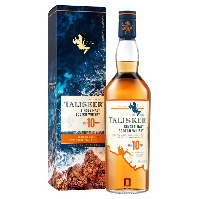 Talisker 10 Year Old Single Malt Scotch Whisky   70cl GOODS M&S   