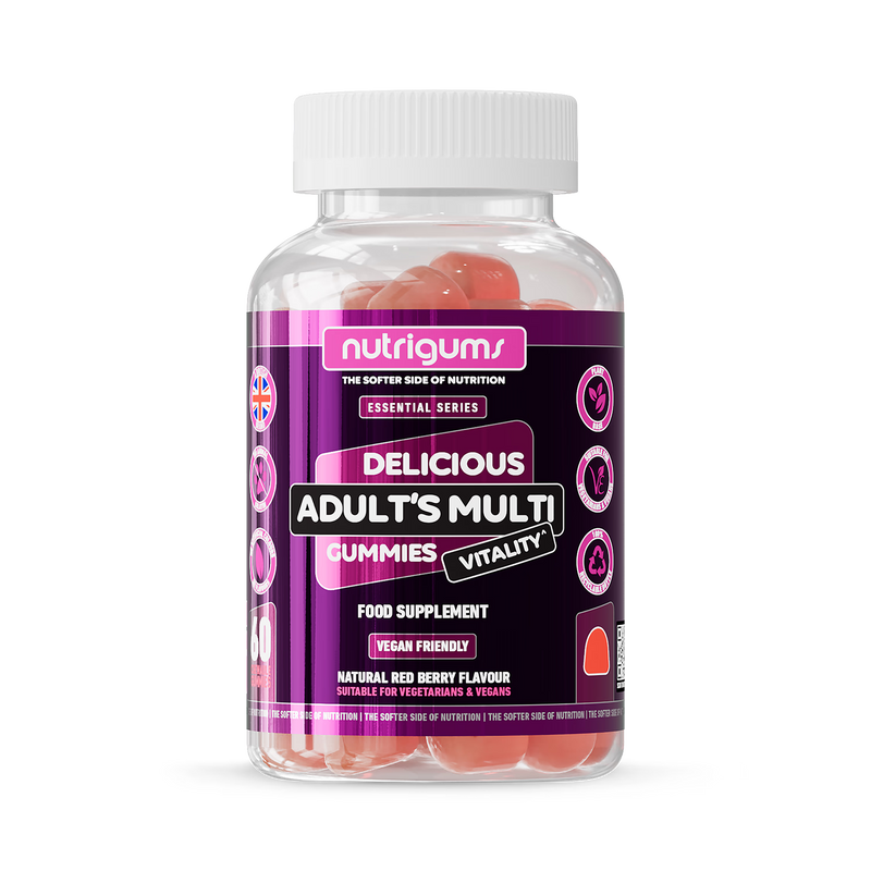 Nutrigums Adult's Multi Vitality Gummies 60 count - British product