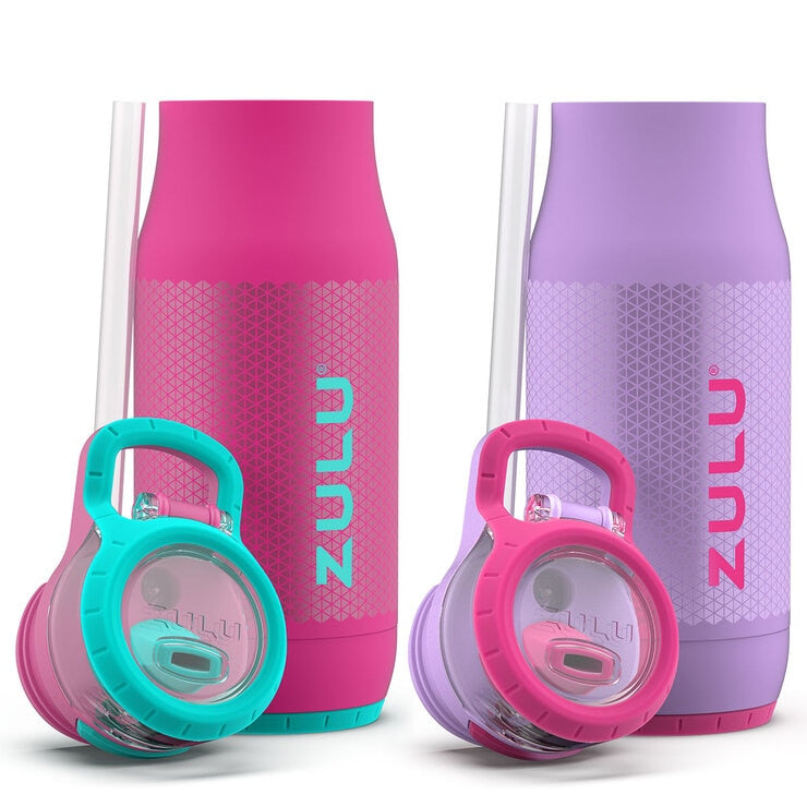 Zulu water bottle 414ml 2 pack, imported from the UK