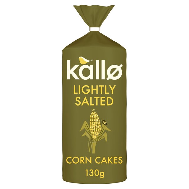 Kallo Lightly Salted Corn Cakes   130g