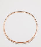 Messika Move Romane pink gold diamond bangle 0.69ct, imported from the UK