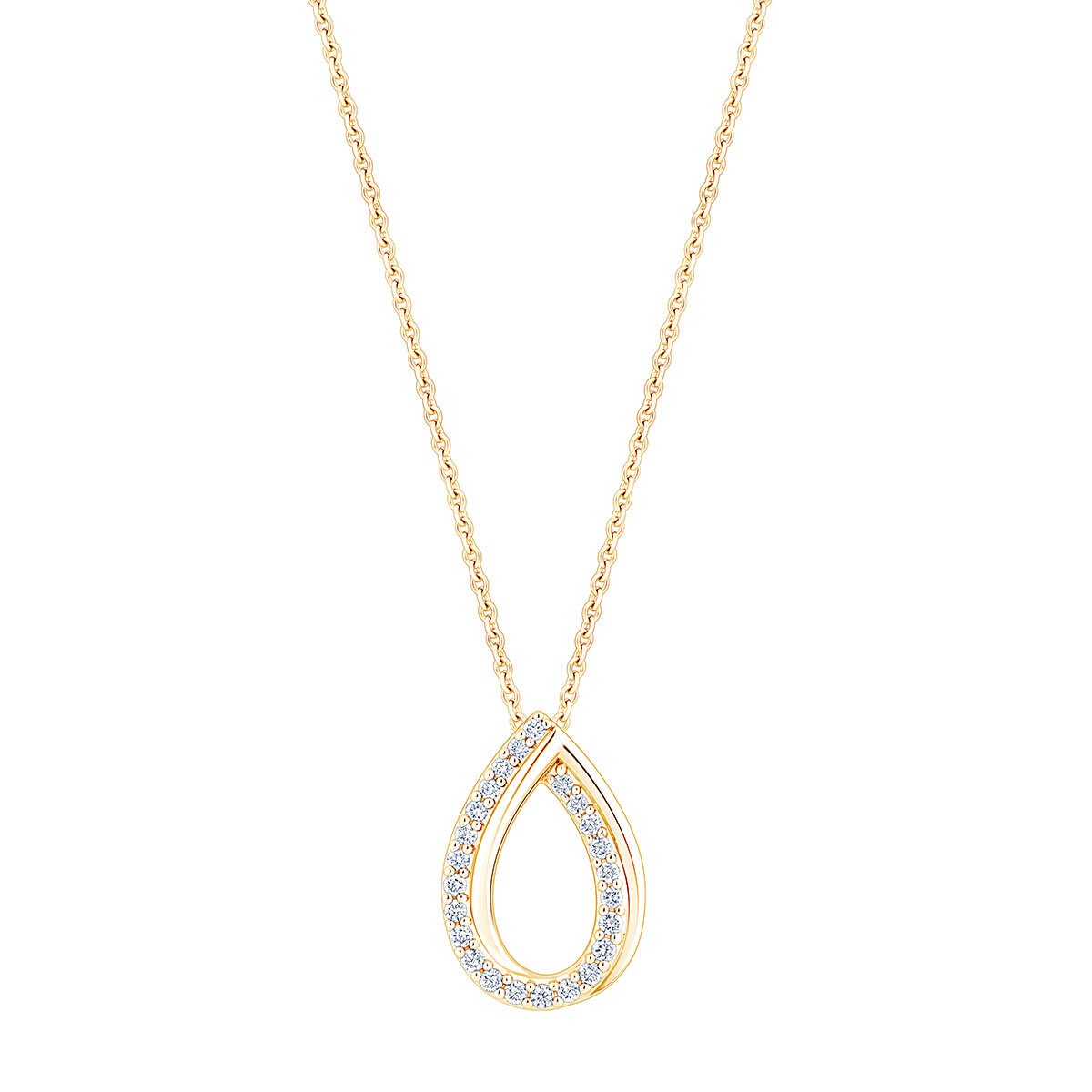 Costco diamond pendant round brilliant cut 0.15ctw (British brand)
