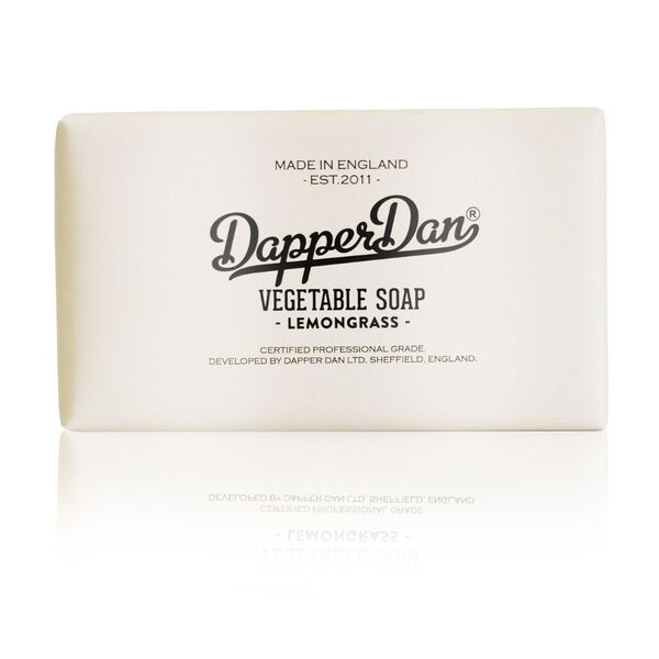 Dapper Dan Lemongrass Moisturising soap bar 190g, imported from the UK