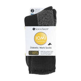 IOMI loose top cotton work socks 3 pack - British product
