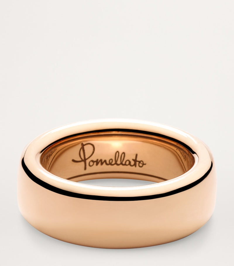 Pomellato Iconica small rose gold ring, UK version