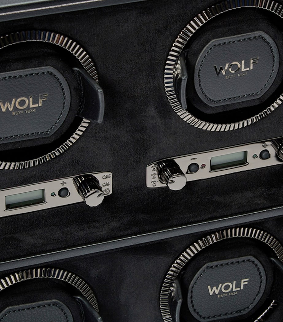 WOLF British Racing 6-piece watch winder (British brand)