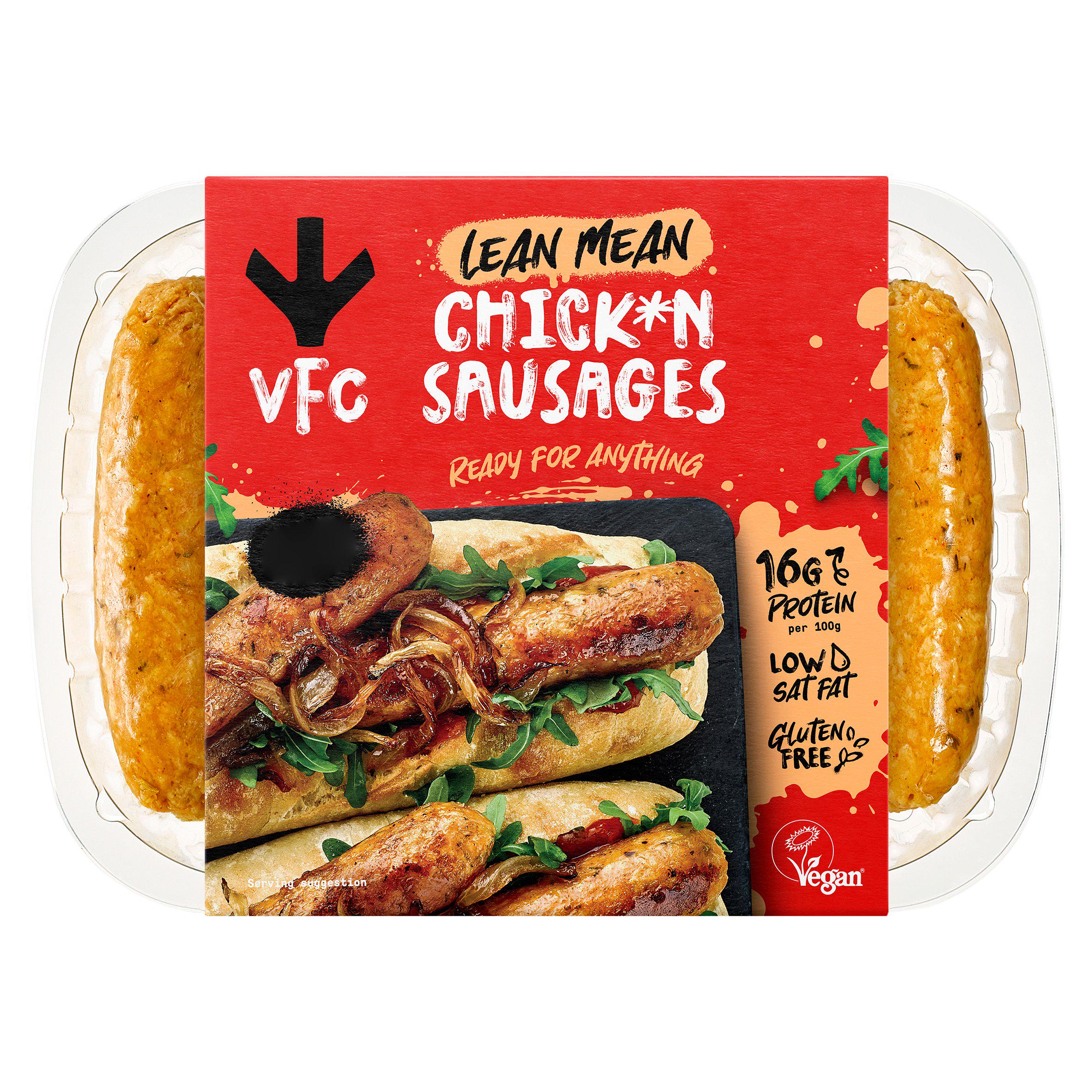 VFC Lean Mean Chicken Sausages 270g GOODS Sainsburys   