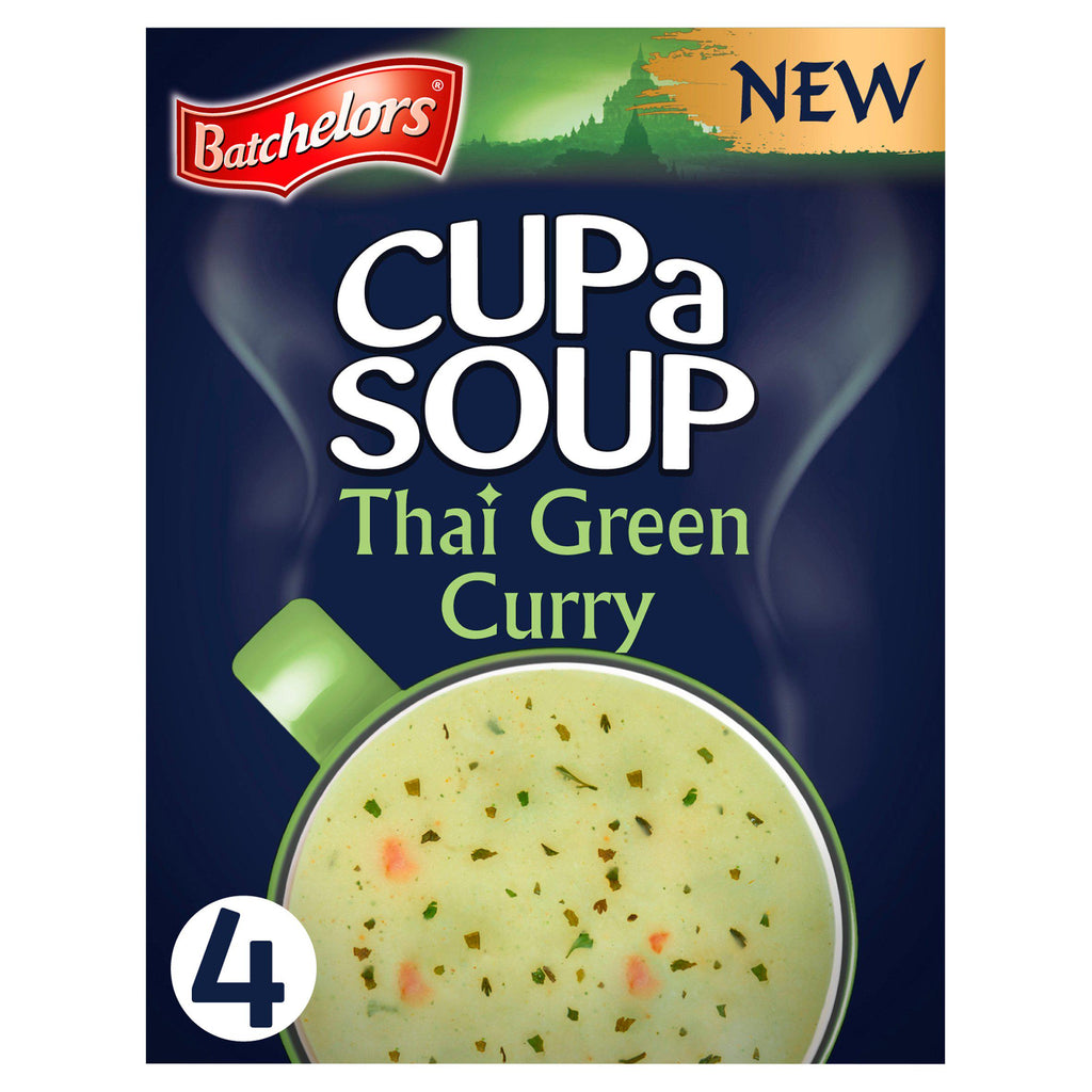 Batchelors Cup a Soup Thai Green Curry Sachets x4 69g