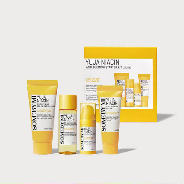 SOME BY MI Yuja Niacin Anti Blemish Starter Kit 4pcs GOODS Superdrug   